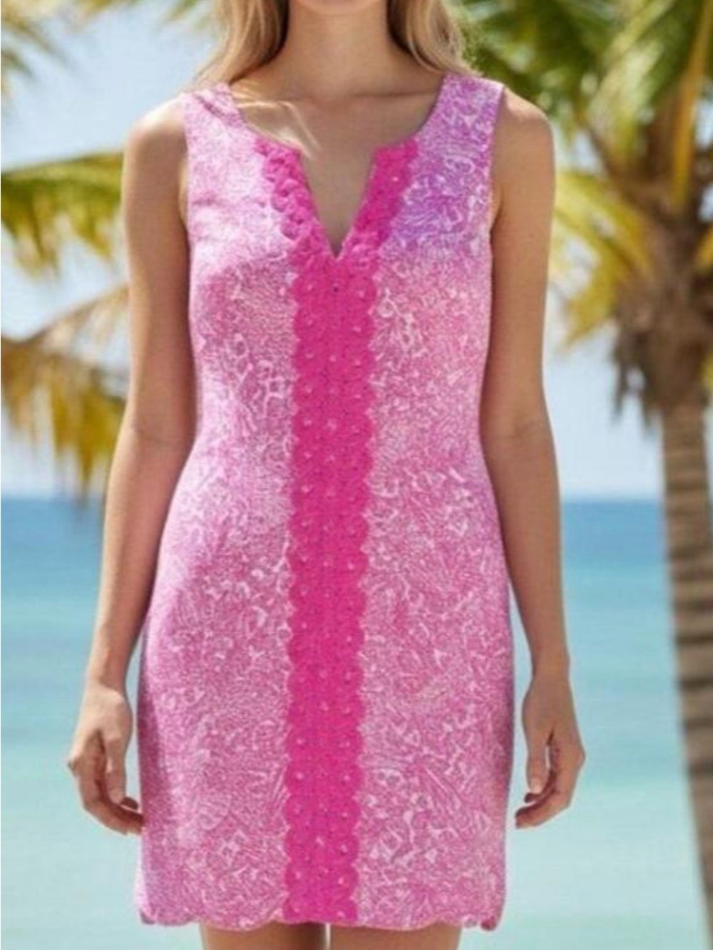 Target Girls Pink Tiered Midi Dress